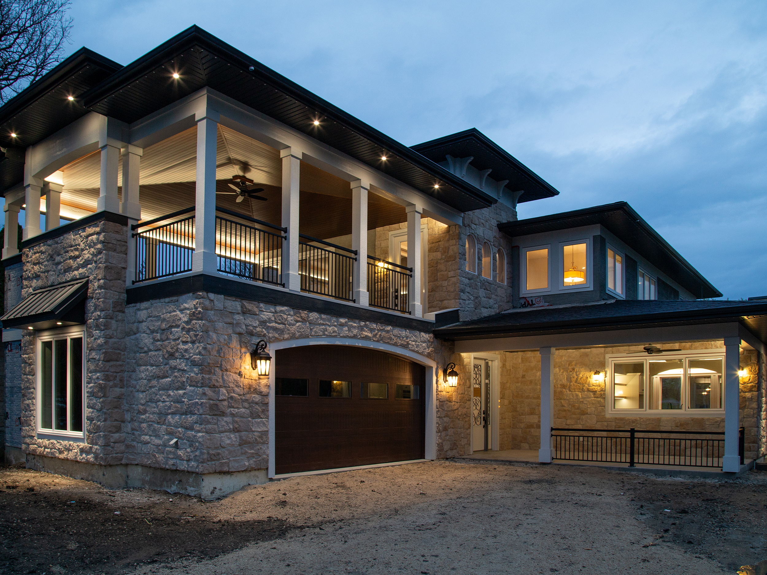 Italian Vila on Oakdale - Dueck Builders